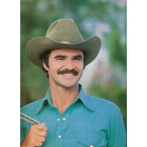 BURT REYNOLDS Music Promo Industry Trade AD POSTER 8.5" x 11"